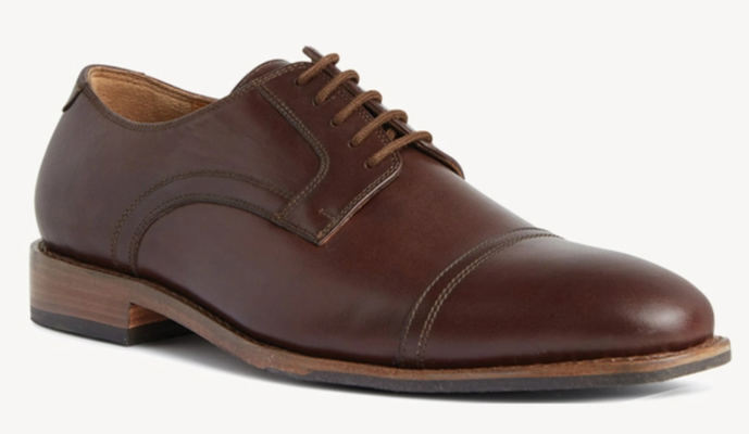 Merchant 1948 Goodyear Welt Mount Dress Shoe Dark Brown Leather $125.94 (RRP $299.90) @ Merchant1948 AU