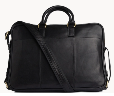 Sheffield Satchel Black $137.94 (RRP $289.90) @ Merchant1948 AU