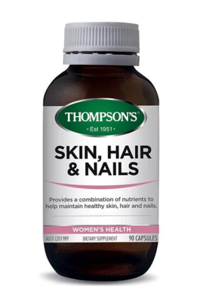 Thompsons Skin Hair Nails 90 capsules $22.44 (RRP $44.89) @ Mr Vitamins