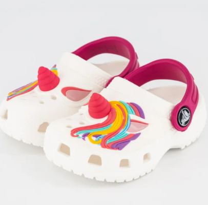 Kids Classic Unicorn Crocs Clog White $19.99 (RRP $54.99) @ Platypus Shoes AU