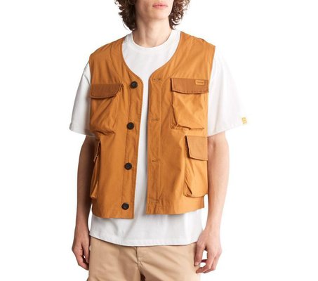 Outdoor Heritage Utility Vest Wheat Boot $89.99 (RRP $129.99) @ Timberland AU