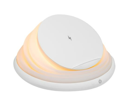 WTX LUCE 10W Wireless Mobile Phone Charging Pad & Lamp White $35 (RRP $50) @ Catch AU