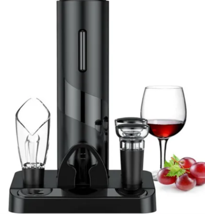 Automatic Wine Bottle Corkscrew Opener Set $39.99 (RRP $69.99) @ Crazy Sales