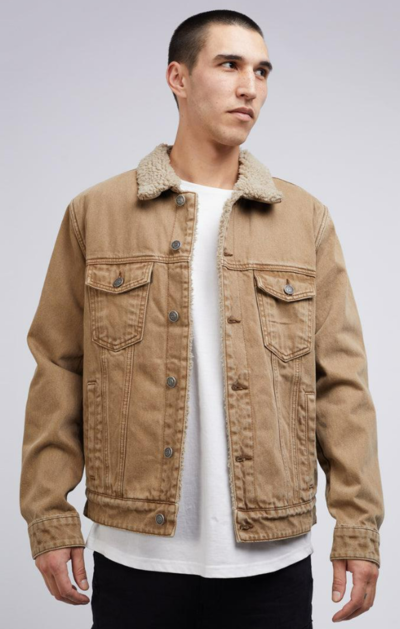 Jefe Sherpa Jacket Brown $80 (RRP $149.95) @ Edge Clothing