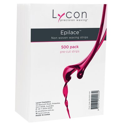 Lycon Epilace Non Woven Waxing Strips X 500 $22.37 (RRP $31.95) @ Facial CO