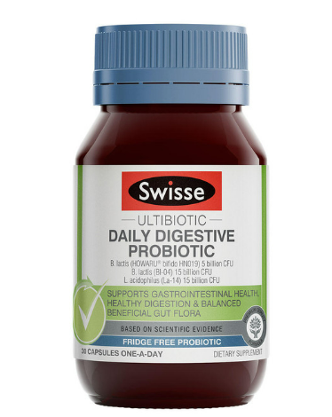 SWISSE Ultibiotics Daily Digestive Probiotic 30 capsules $20.51 (RRP $34.32) @ Health Post NZ