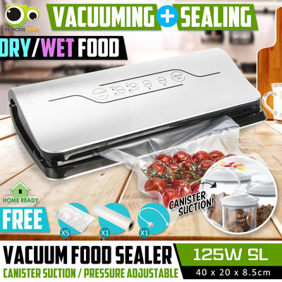 Vacuum Food Sealer Dry/Moisture Machine Storage Sous Vide Fresh Kitchen Bag Roll $129.90 (RRP $199) @ eBay AU