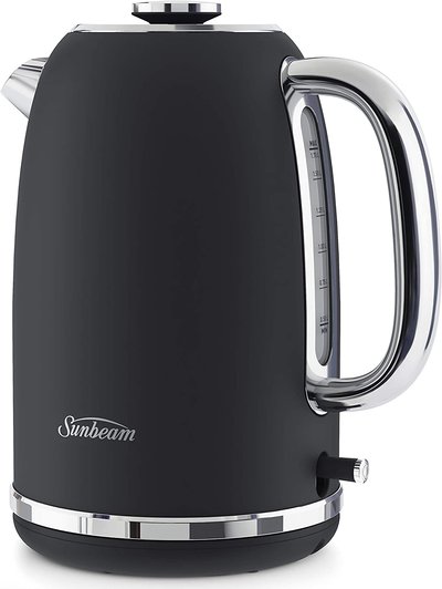 Sunbeam Alinea Electric Kettle 1,7 L 2,4kW Fast Boil Dark Canyon Black KE2700K $79 (RRP $139) @ Amazon AU