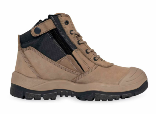 Mongrel Zipsider Boot with Scuff Cap Stone $146.99 (RRP $209.99) @ Pivot