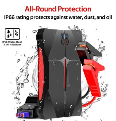 Promate 12V IP66 Car Jump Starter Built-in 10000mAh Power Bank $170.46 (RRP $279.44) @ The Market NZ