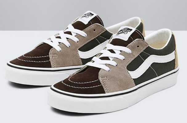 SK8-Low Color Block Demitasse/True White $69.99 (RRP $139.99) @ Vans AU