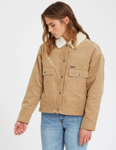 Weaton Jacket Dark Khaki $73.50 (RRP $150) @ Volcom