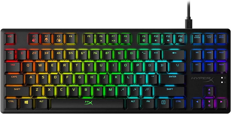 HyperX Alloy Origins Core Tenkeyless Mechanical Gaming Keyboard HX Aqua Switch $118 (RRP $169) @ Amazon AU