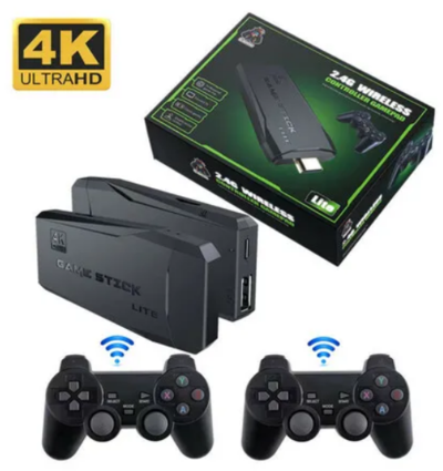 Video Game Console 2.4G Double Wireless Controller Game Stick 4K $59.99 (RRP $119.99) @ Crazy Sales