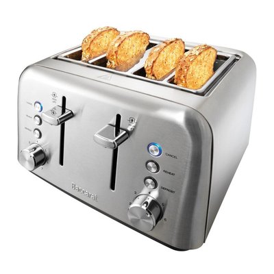 Baccarat The Toasty Slice 4 Slice Toaster Stainless Steel $79.99 (RRP $159.99) @ eBay AU