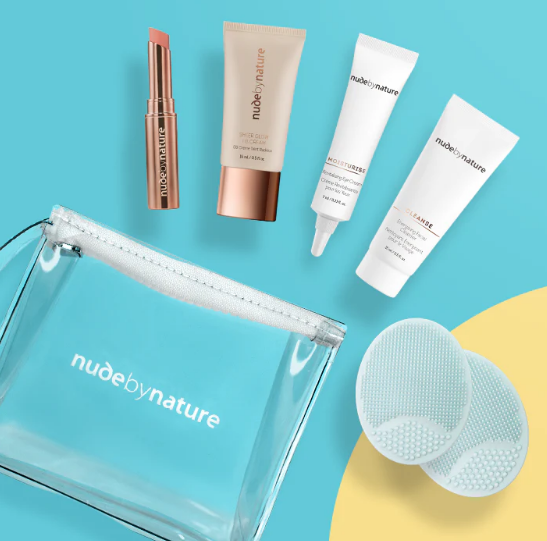 FREE Glow On The Go gift valued over $70 when you spend $80+ online @ Nude By Nature