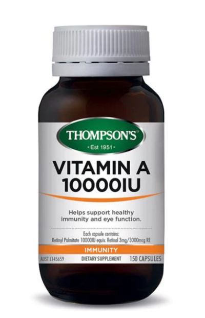 Thompsons Vitamin A 10000iu $13.24 (RRP $26.49) @ Mr Vitamins