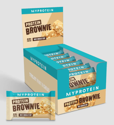 Protein Brownie 12 x 75g White Chocolate $29.24 (RRP $44.99) @ My Protein