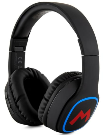 Super Mario Icon Kids' Bluetooth Wireless Headphones $38.99 (RRP $69.95) @ Catch AU