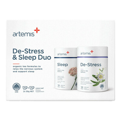 ARTEMIS De-Stress & Sleep Duo 2 x 30gm $30 (RRP $42.90) @ Health Post NZ