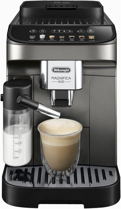 Delonghi Magnifica Evo Fully Automatic Titanium Black Coffee Machine ECAM29083TB $949 (RRP $1499) @ eBay AU