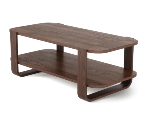 Bumra Coffee Table Walnut $200 (RRP $710) @ Interior Secrets