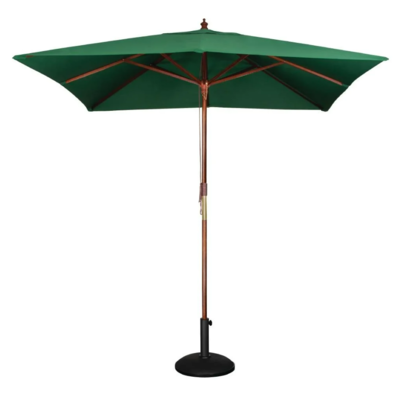 Bolero Square Outdoor Umbrella 2.5m Green $74.90 (RRP $149.90) @ Nisbets