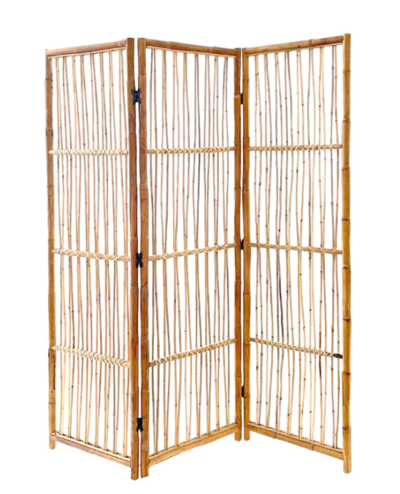 Valla Rattan Room Divider / Screen $119.60 (RRP $299) @ One World Collection