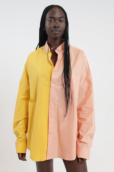 Henrietta Shirt Mango Peach $159.99 (RRP $229) @ Style Runner