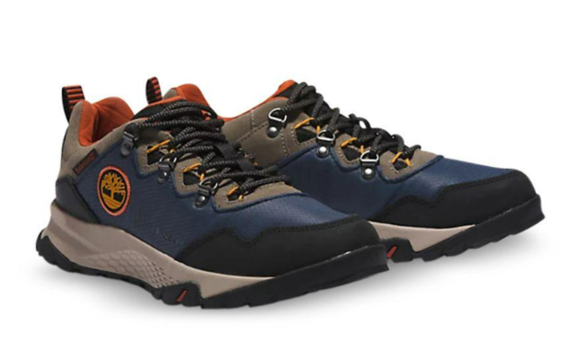 Men's Lincoln Peak Waterproof Hiking Sneaker Navy Mesh $129.99 (RRP $199.95) @ Timberland AU