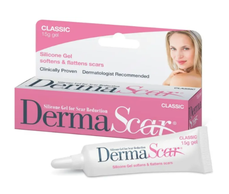 DermaScar Silicone Gel Classic for Scar Reduction 15g $9.95 (RRP $15.95) @ Chemist Direct