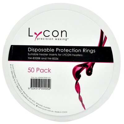 Lycon Disposable Protection Rings For Suitable Heater Inserts (50 Pack) $10.77 (RRP $17.95) @ Facial CO