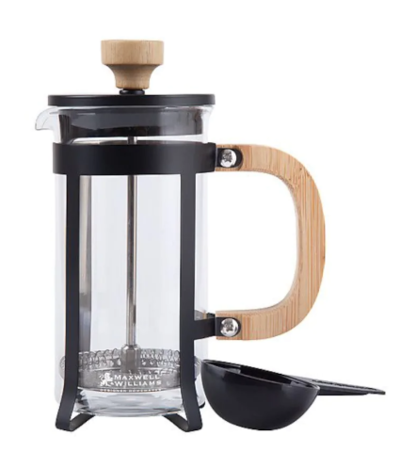 Maxwell & Williams Blend Sumatra Plunger Black/Bamboo 350ml $17.95 (RRP $29.95) @ Minimax