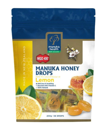 Manuka Health Manuka Honey Drops 400+ Lemon $14.95 (RRP $23.80) @ Mr Vitamins