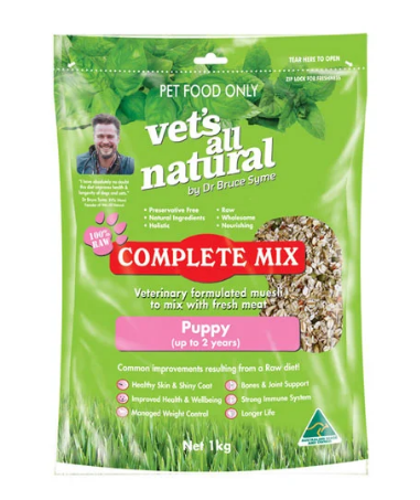 Buy Vets All Natural Complete Mix Puppy Food online at best price with free shipping @ Vet Supply