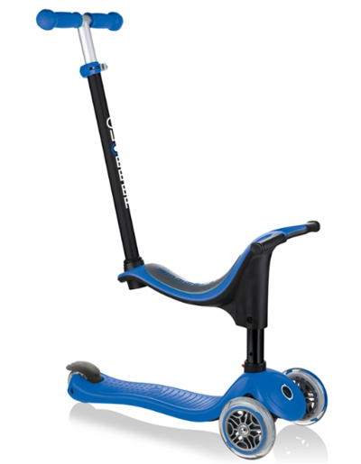 Globber GO UP Sporty Light Up Scooter Navy Blue $119 (RRP $170) @ My Deal