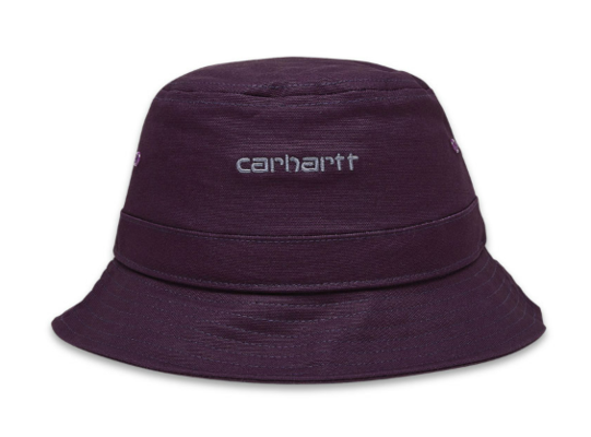 Carhartt WIP Script Bucket Hat Dark Iris / Cold Viola $55 (RRP $80) @ Subtype Store