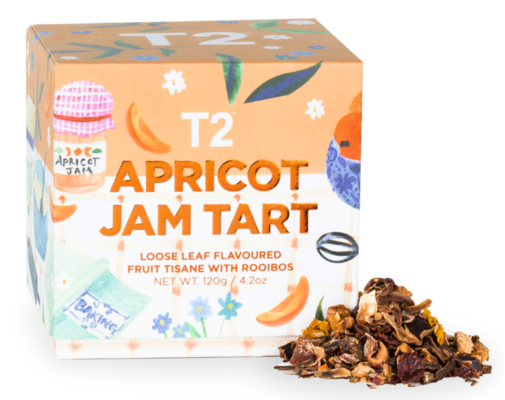 Apricot Jam Tart 120G Feature Cube $15 (RRP $28) @ T2 Tea AU