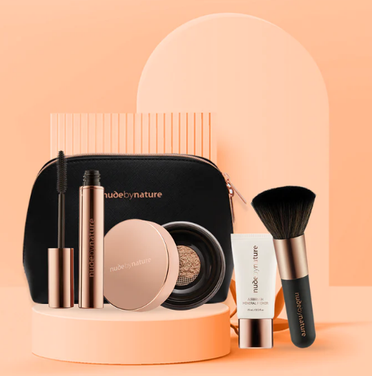 FREE 5-Piece Make-Up Gift worth over $110 when you spend $100 or more online @ Nude By Nature