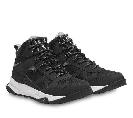 Men's Lincoln Peak Waterproof Hiking Boot Black Leather $159.99 (RRP $249.95) @ Timberland AU