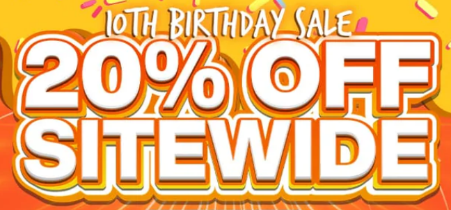 10th Birthday Sale - 20% OFF Sitewide @ Workwear Hub