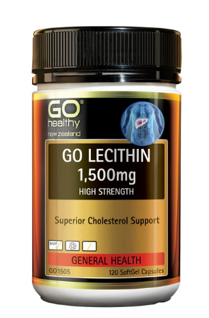 Go Lecithin 1500 Cholesterol Support 120 softgels $20.24 (RRP $33.12) @ Health Post NZ