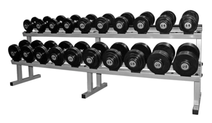 Fixed Dumbbell Set Black Rubber Plate (2.5KG-25KG) (Refurbrished Set) $1999 (RRP $6999) @ Johnson Fitness