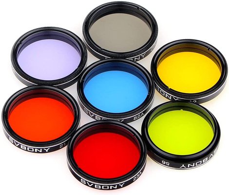 SVBONY 1.25" Moon Filter CPL Filter Five Color Filters Kit 7pcs $37.49 (RRP $59.99) @ Amazon AU