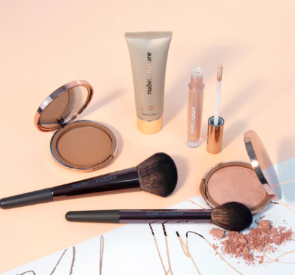 Bronze & Glow Makeup Kit $89.95 (RRP $174.70) @ Nude By Nature