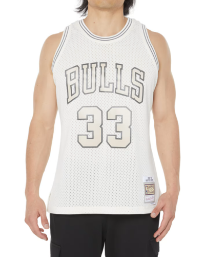 Mitchell & Ness Scottie Pippen Chicago Bulls Unbleached Swingman Jersey $120 (RRP $179.99) @ Pivot