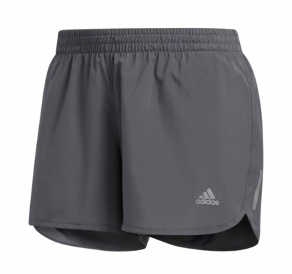 Adidas Running Shorts Grey Five $20 (RRP $39.99) @ Pivot