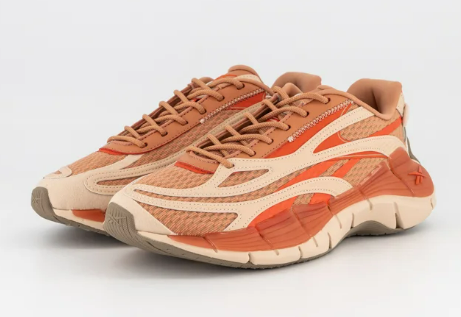 Reebok Zig Kinetica 2.5 Women's Running Shoes Canyon Coral/Rohdonite/Soft Ecru $129.99 (RRP $190) @ Platypus Shoes AU