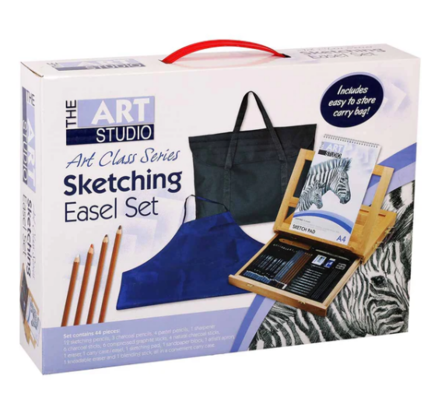 The Art Studio Art Class Series Sketch Easel Set $49.99 (RRP $110.99) @ Riot Stores