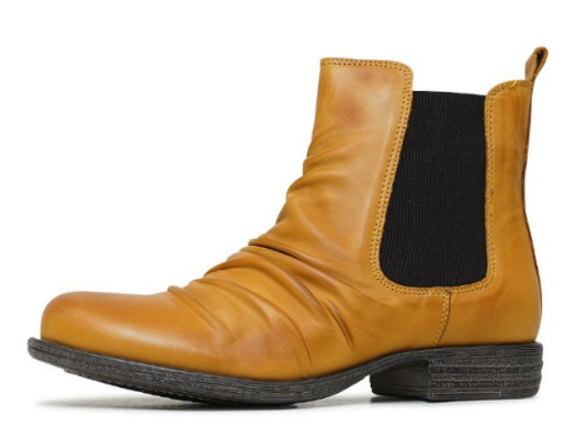 Willow Gold Ankle Boots by EOS Shoes $119.96 (RRP $239.95) @ Shouz